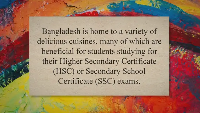 'Video thumbnail for Exploring the Delicious Cuisine of Bangladesh: Benefits for HSC & SSC Exams'