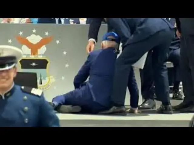 Video thumbnail for 'Fall Off The Stage' - Shocking Video Could End Biden Campaign