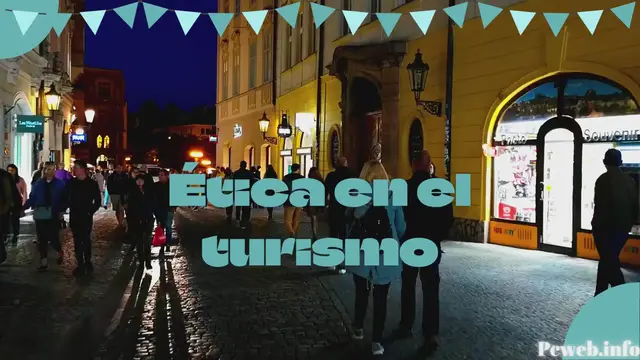 Video thumbnail for Ética en el turismo