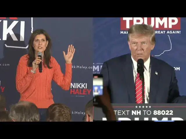Video thumbnail for Nikki Haley Makes Shocking Statement During Live Interview - She Will Support Trump