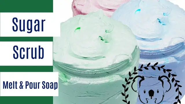 'Video thumbnail for Sugar Scrub DIY Spa Soap with Recipe'