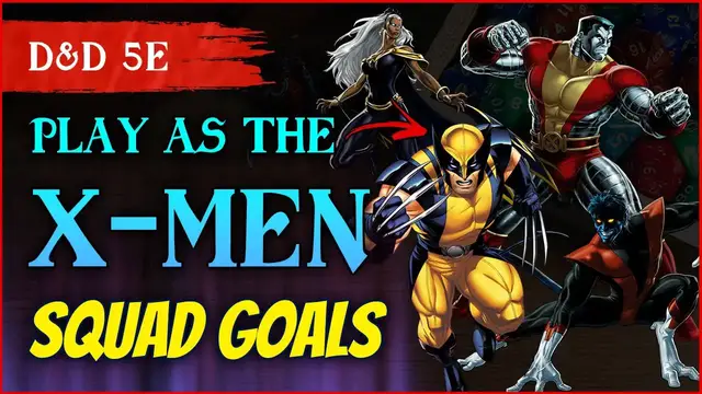 Video thumbnail for X-Men in D&D 5e  💥 How we build parties, not just characters