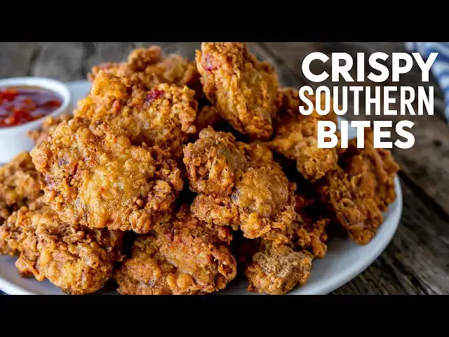 Video thumbnail for Best Ever Southern Fried Chicken Livers (Crispy & Juicy!)