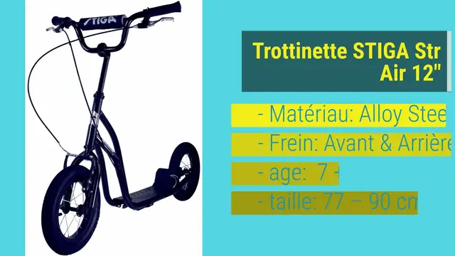 'Video thumbnail for trottinettes-a-roues-de-12-pouces'