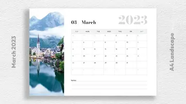 'Video thumbnail for March 2023 Printable Calendar Free Download: PDF, PowerPoint, and Google Slides'