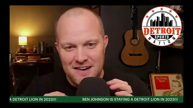 'Video thumbnail for BREAKING DETROIT LIONS NEWS!! Ben Johnson makes announcement!'