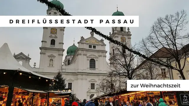Video thumbnail for Dreiflüssestadt Passau Niederbayern zur Weihnachtszeit