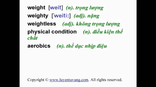 Video thumbnail for Learn English Vocabulary - Grade 9 - Unit 10 - Lesson 03