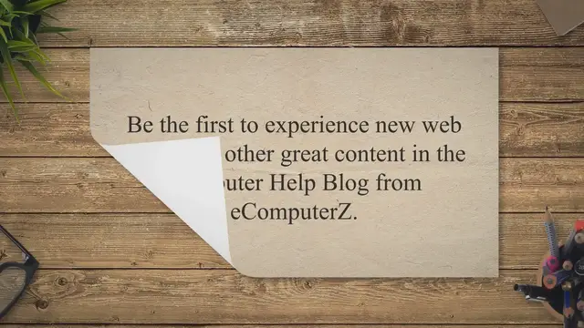 'Video thumbnail for eComputerZ Computer Help Blog'