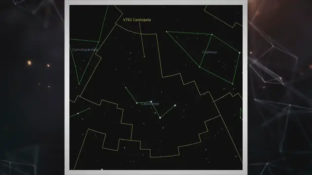 Video thumbnail for V762 Cassiopeiae Star Distance, Colour, Size (Radius) and other Facts