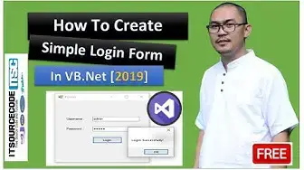 Video thumbnail for How to Create Simple Login Form In VB.Net | VB.Net Create a Simple Login Form [ 2021 ]