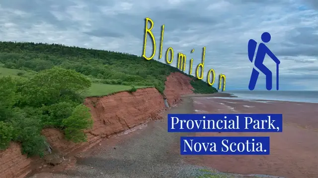 Video thumbnail for Hiking Blomidon Provincial Park - Nova Scotia