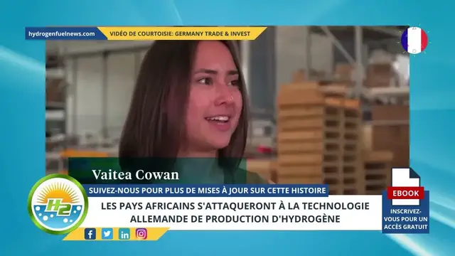 Video thumbnail for [French] African countries to take on German hydrogen production technology
