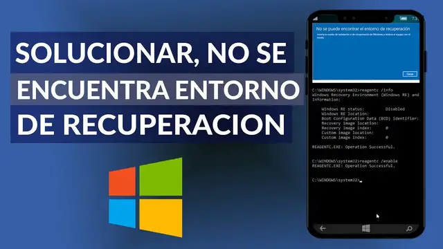 Video thumbnail for ¿Cómo solucionar 'No se puede encontrar el entorno de recuperación' de WINDOWS?