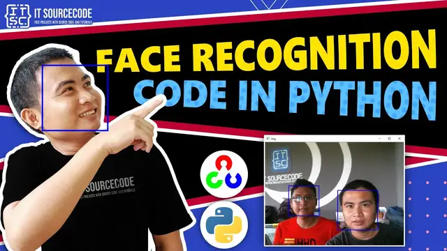 Video thumbnail for Face Recognition Code In Python Using OpenCV with Source Code | Step by Step Process Tutorial 2021
