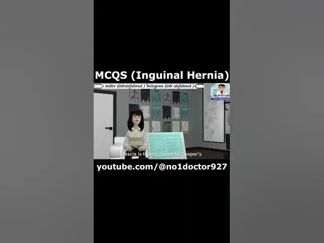 Video thumbnail for MCQS Inguinal Hernia 11 #shorts #hernia #mcqs #trending #doctor #medical_exam #medical_exam #surgery