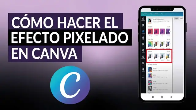 Video thumbnail for ¿Cómo hacer efecto pixelado en CANVA? - Paso a paso