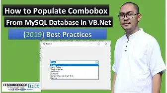 Video thumbnail for Populate Combobox From MySQL Database Values in VB.Net Tutorial (2019)| Best Practices