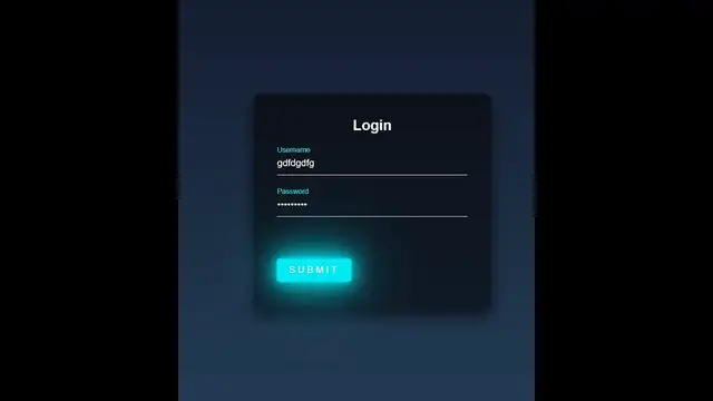 Video thumbnail for Build a Animated HTML Login Form With Floating Placeholders & Glowing Button Using CSS3 Transitions