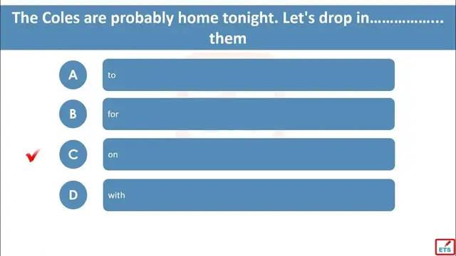 Video thumbnail for English Prepositions Quiz 51