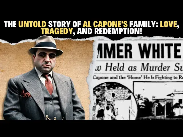 Video thumbnail for The Untold Story of Al Capone's Family: Love, Tragedy, and Redemption!