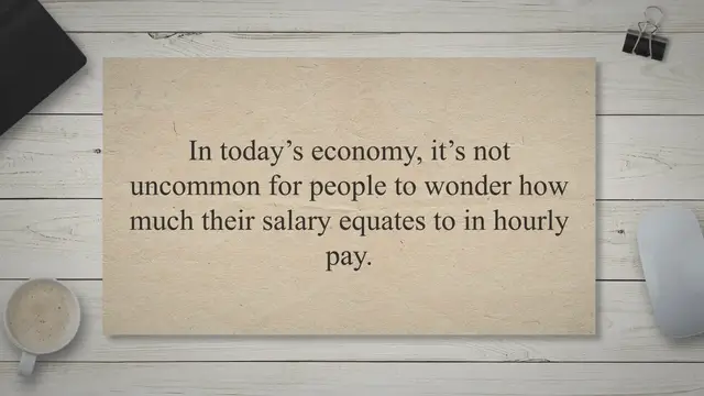 'Video thumbnail for $65,000 A Year Is How Much An Hour?'