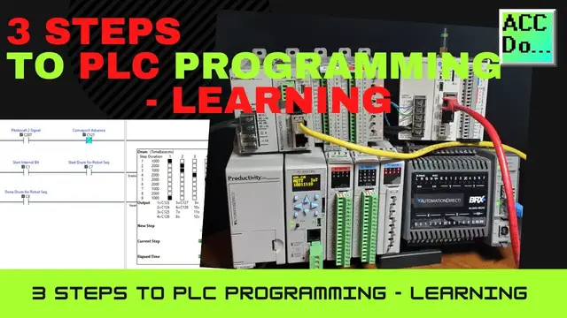 Video thumbnail for 3 Steps to PLC Programming - Learning