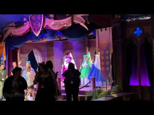 Video thumbnail for Flora, Fauna, & Merriweather | Disneyland After Dark: Pride Nite 2026 4K