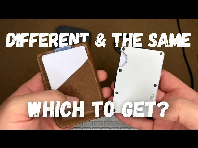 'Video thumbnail for Ridge Wallet vs Bellroy Card Sleeve (Is Leather or Metal Better?)'