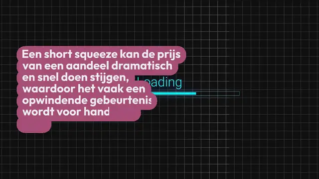 Video thumbnail for Waarom gebeuren short squeezes en wat moet je weten?