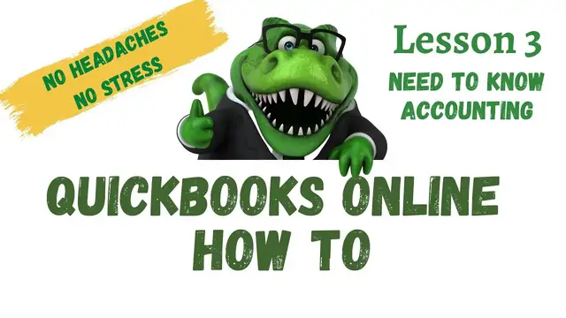 Video thumbnail for QuickBooks How To #3  |  Need to Know Accounting | Free QuickBooks Online Training