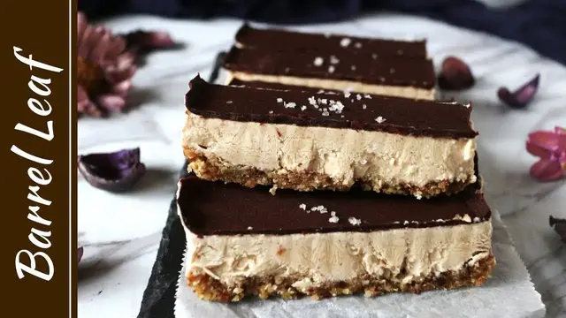'Video thumbnail for 全素巧克力咖啡冰條 (無麵粉,免烤) Vegan Chocolate Coffee Ice Bars (Gluten-Free + No-Bake)'
