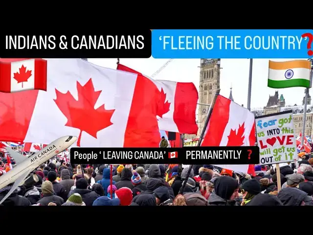 Video thumbnail for 🇨🇦 Thousands Leaving CANADA PERMANENTLY❓- due to mass Immigration Mess🇨🇦