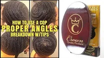 Video thumbnail for How to Properly Use a Curve Brush for 360 Waves: Angle Breakdown with CROWN QUALITY PRODUCT (CQP)