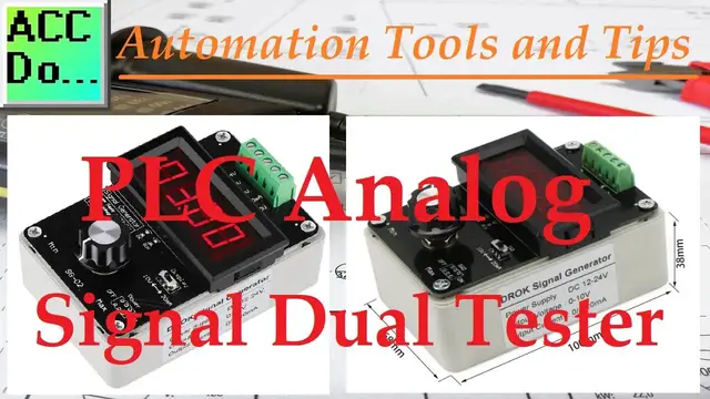 Video thumbnail for Automation Tools - PLC Analog Signal Dual Tester