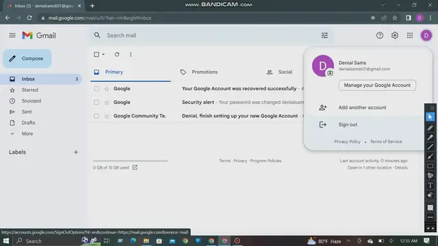Video thumbnail for How to Delete Your Gmail Account