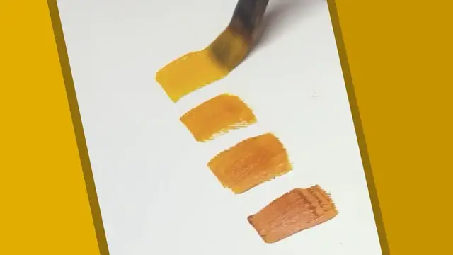 'Video thumbnail for How To Make Mustard Yellow Color Using Primary Colors/ Acrylic/Oils'