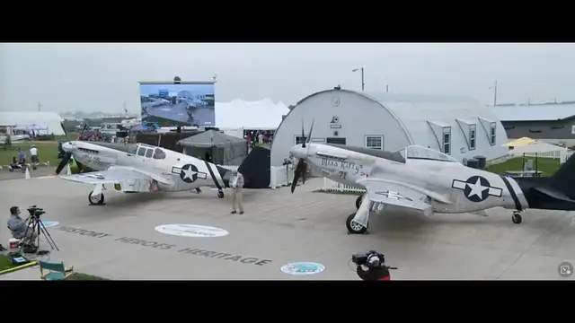 'Video thumbnail for 2021 Warbirds in Review - P-51D Mustang, "Miss Kitty”'
