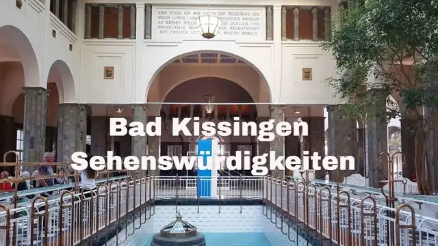 Video thumbnail for Sehenswürdigkeiten von Bad Kissingen: Kurpark, Arkadenbau, Wandelhallte