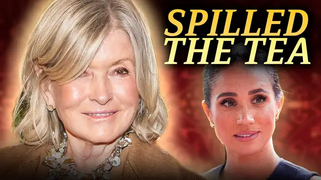 Video thumbnail for Martha Stewart Claims Meghan Spilled The Royal Tea About King Charles Behind The Scenes