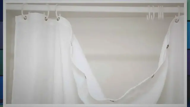 'Video thumbnail for How to Keep My Shower Curtain From Falling Down (Do This)'