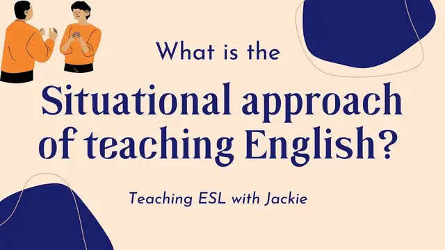 Video thumbnail for What is the situational approach of teaching English |  Approaches and Methods in Language Teaching