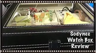 Video thumbnail for Sodynee Watch Box Review