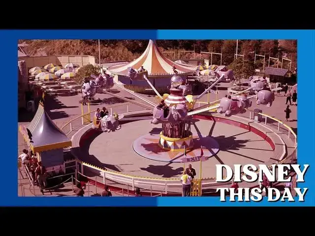 'Video thumbnail for Dumbo the Flying Elephant  | DISNEY THIS DAY | August 16, 1955'