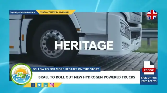 Video thumbnail for Israel to roll out new hydrogen powered trucks