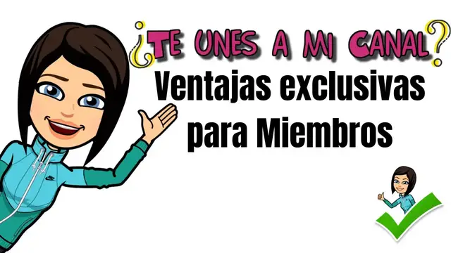 Video thumbnail for ¿Te unes a mi canal? Ventajas especiales para los miembros