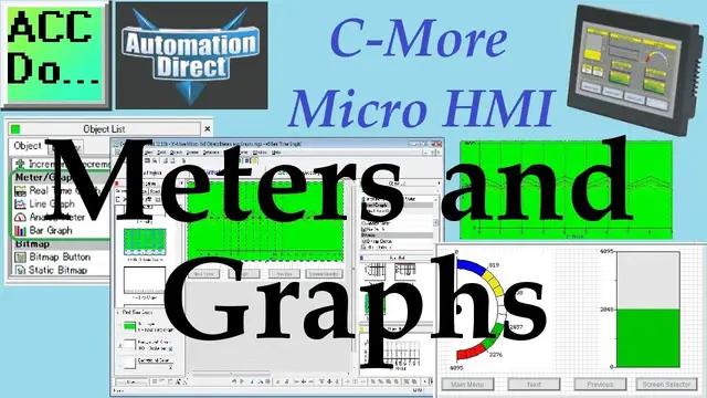 Video thumbnail for C-More Micro HMI Object Meters and Graphs