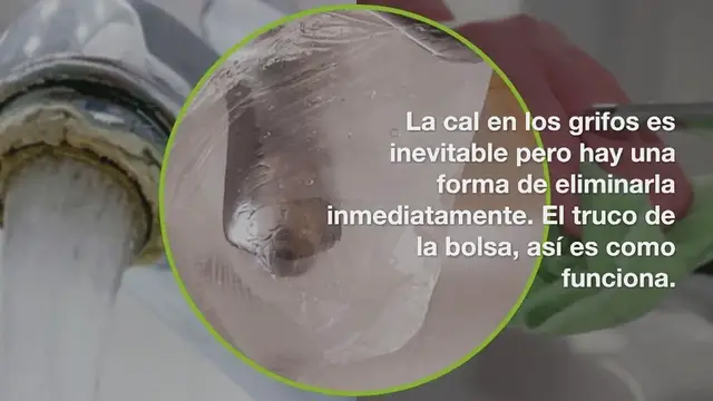Video thumbnail for Cal incrustada en los grifos, con el truco de la bolsa vuelven a ser nuevos: realmente funciona