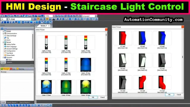 Video thumbnail for PLC HMI Programming Examples - 2 way Switch - Staircase Light Control