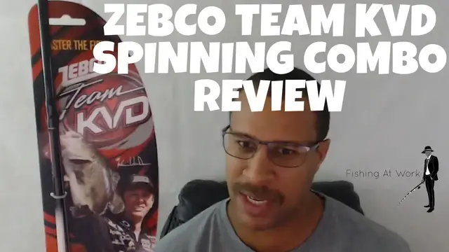 Video thumbnail for Zebco Team KVD Spinning Combo Rod & Reel Review - Quantum Fishing